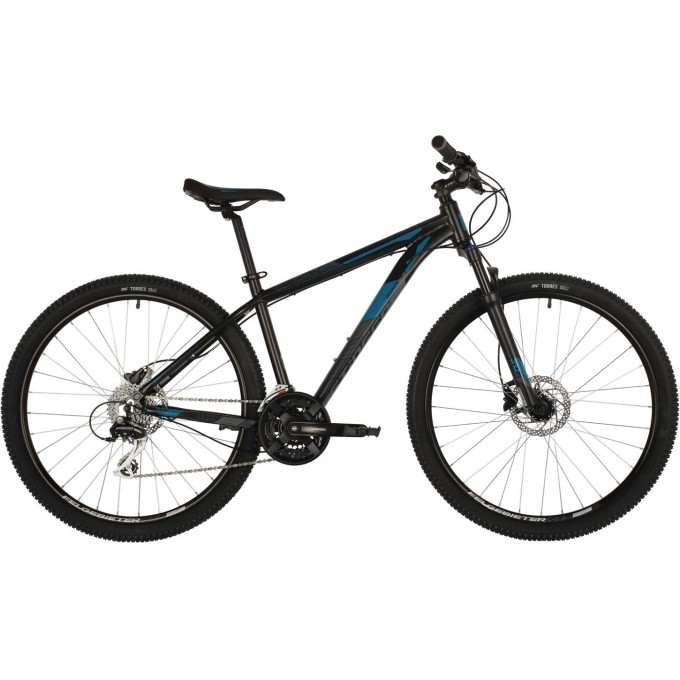 Горный велосипед STINGER GRAPHITE EVO 27" черный с рамой 16" 27AHD.GRAPHEVO.16BK1