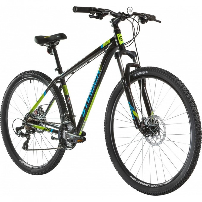 Велосипед STINGER 29" ELEMENT EVO зеленый, алюминий, размер 18" 29AHD.ELEMEVO.18GN4