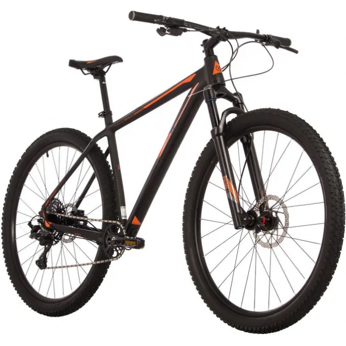 Велосипед STINGER 29" RELOAD STD черный, алюминий, размер 22" 29AHD.RELOSTD.22BK4